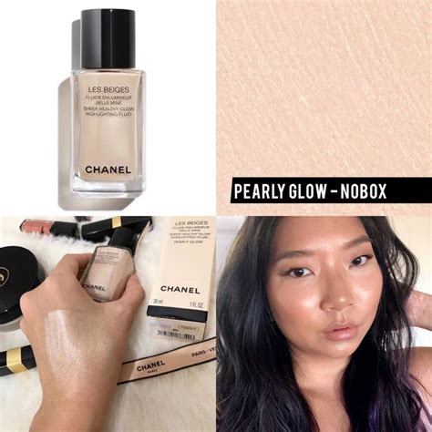 chanel highlighting fluid pearly glow